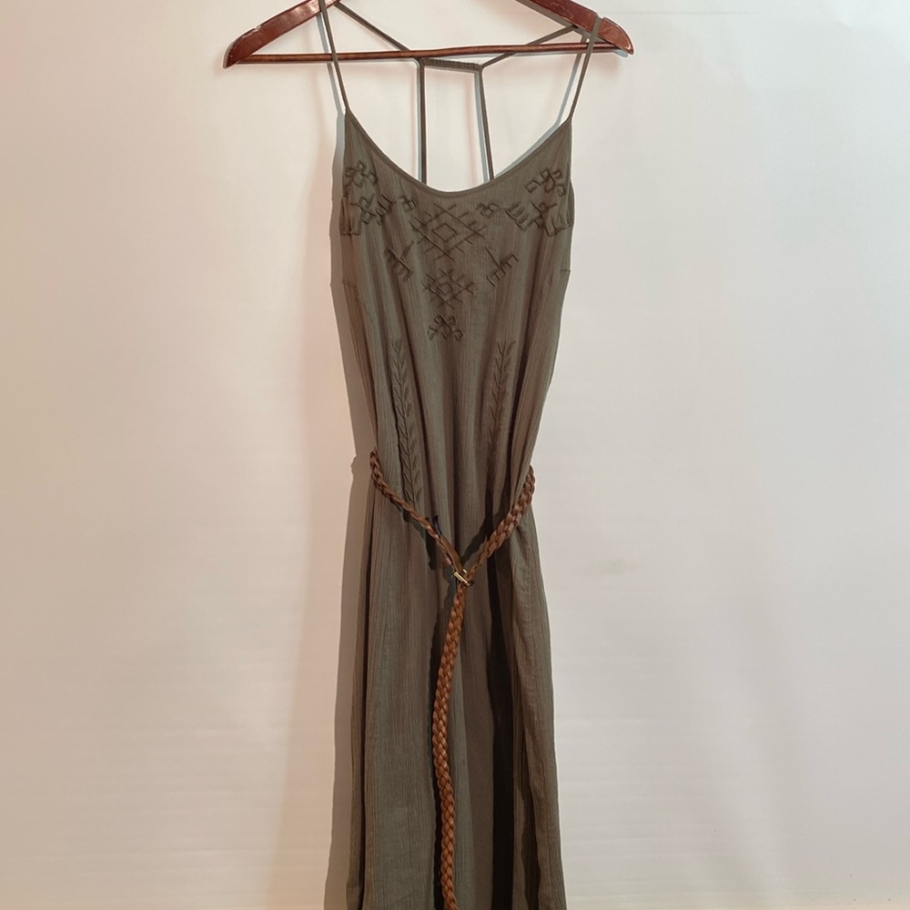 Element High/Low Cotton Maxi Dress